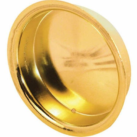 LAWNITATOR 163138 Brass Bi-Pass Round Door Pull Handle, 2PK LA136401